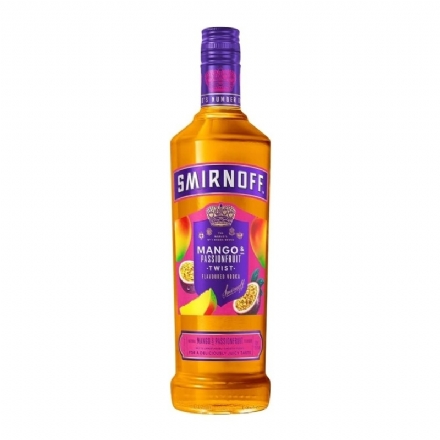 Smirnoff Mango And Passionfruit Twist Vodka Liqueur 700ml - smirnoff mango and passionfruit twist vodka liqueur 700ml - 1    - Liquor Legends New Zealand
