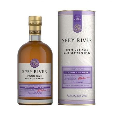 Spey River Bourbon Cask Finish Whisky 700ml - spey river bourbon cask finish whisky 700ml - 1    - Liquor Legends New Zealand
