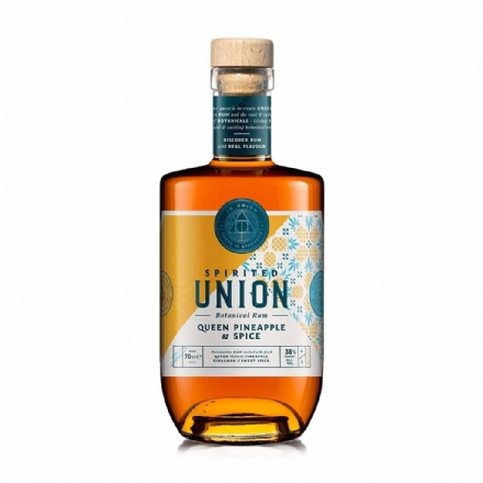 Spirited Union Queen Pineapple & Spice Botanical Rum 700ml - Liquor Legends New Zealand