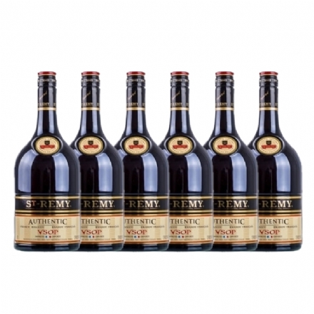 St Remy VSOP Brandy 1L 6 Bottles Case Deal - st remy napoleon vsop brandy 1l 6 bottles case deal - 4    - Liquor Legends New Zealand