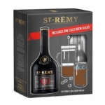 St Remy XO Brandy With Cold Brew Glass Giftbox 700ml - st remy xo brandy with cold brew glass giftbox 700ml - 1    - Liquor Legends New Zealand