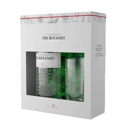 The Botanist Islay Gin with Glass GiftBox 700ml - Liquor Legends New Zealand