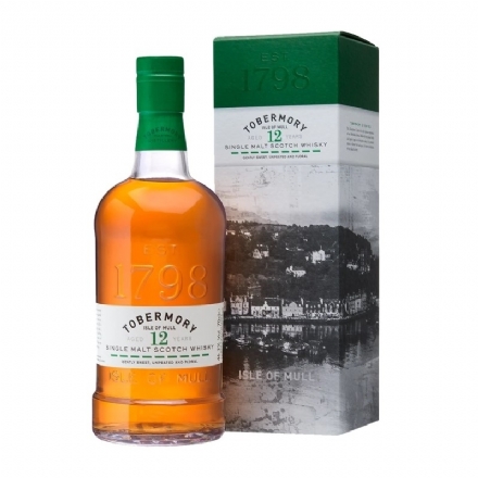 Tobermory 12 Year Old Single Malt 700ml - tobermory 12 year old single malt 700ml - 1    - Liquor Legends New Zealand