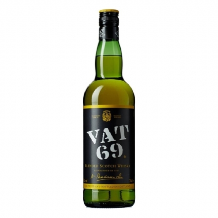 Vat 69 Blended Scotch Whisky 1L - vat 69 blended scotch whisky 1l - 1    - Liquor Legends New Zealand