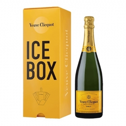 Veuve Clicquot Brut Champagne Ice Box Giftbox 750ml - Liquor Legends New Zealand