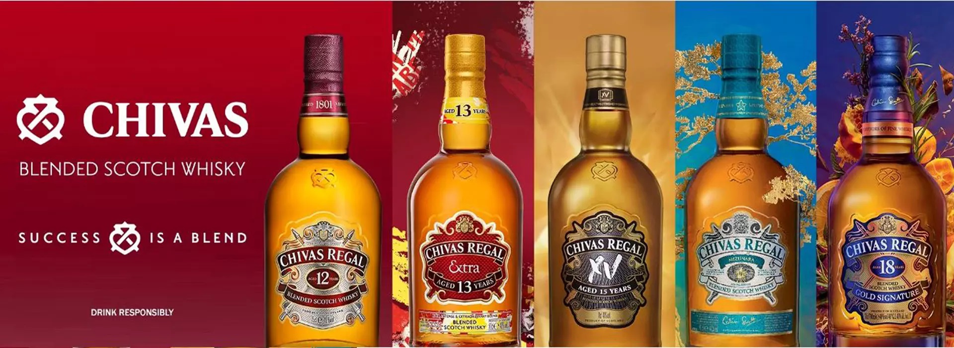 Chivas Regal Blended Whisky Collection