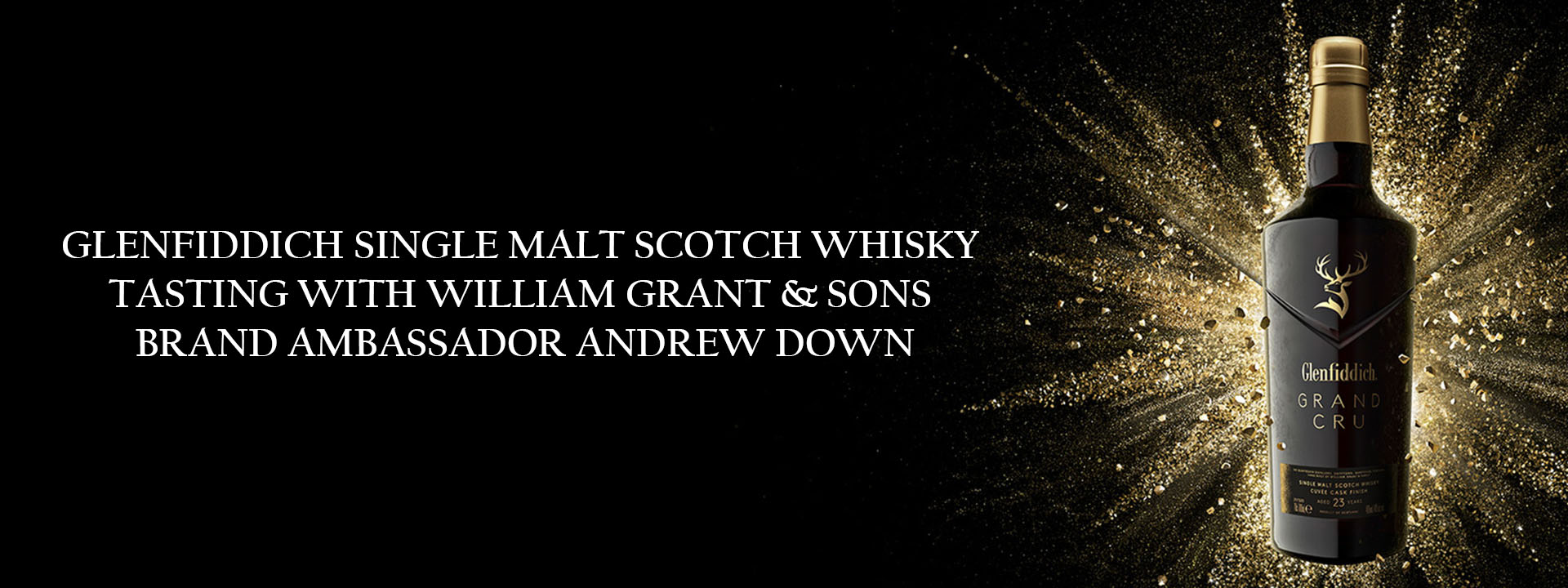 GLENFIDDICH SCOTCH WHISKY TASTING EVENT