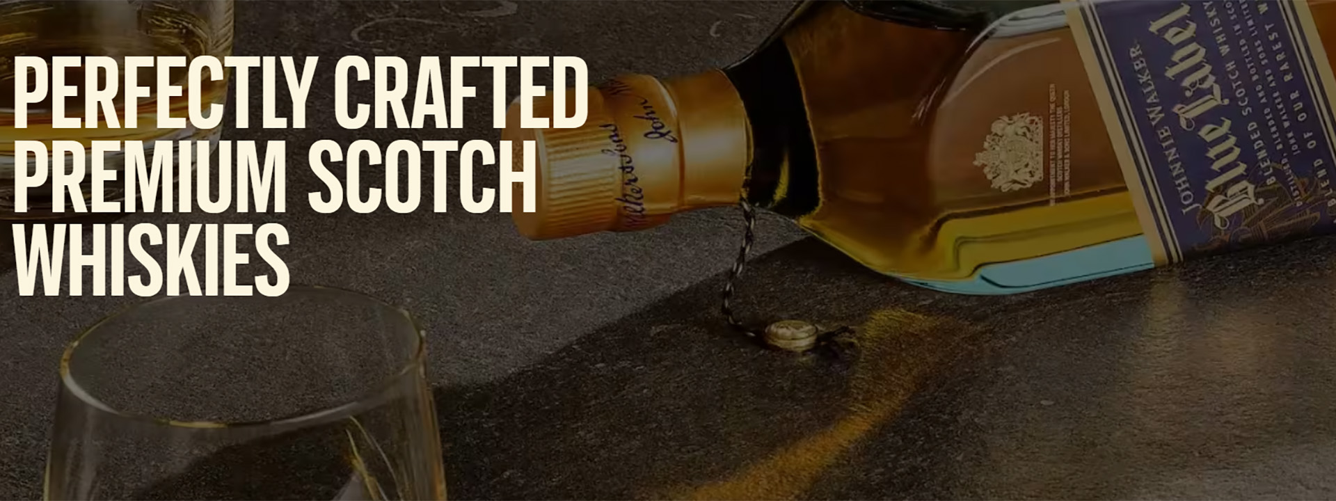 Johnnie Walker Blended Scotch Whisky Range